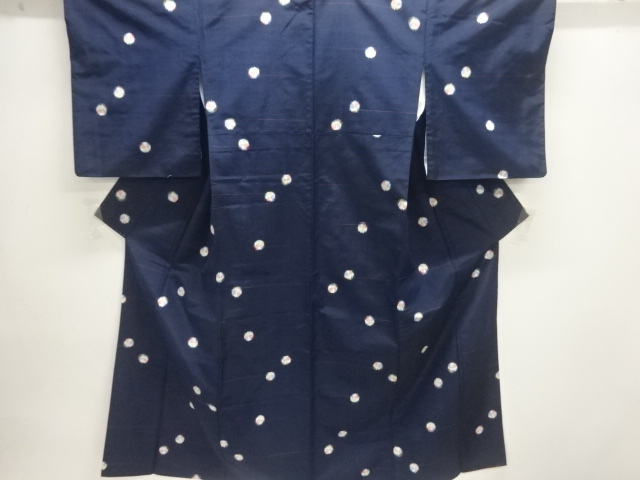JAPANESE KIMONO / TSUMUGI / ENSEMBLE / WOVEN DOT 